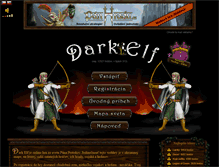 Tablet Screenshot of darkelf.sk