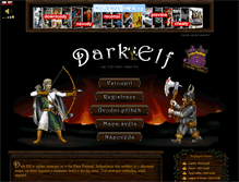 Tablet Screenshot of darkelf.cz